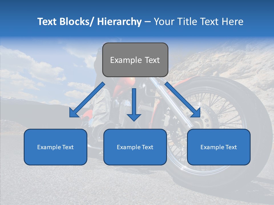 Transport Transportation Motorbike PowerPoint Template