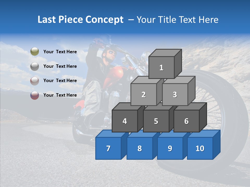 Transport Transportation Motorbike PowerPoint Template