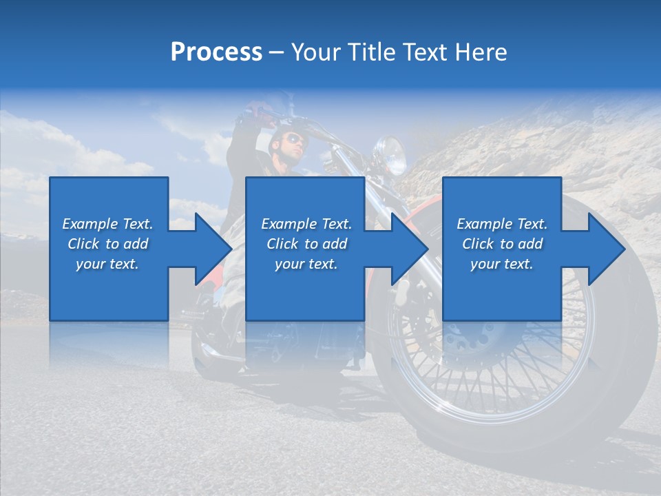 Transport Transportation Motorbike PowerPoint Template