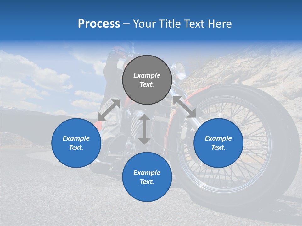 Transport Transportation Motorbike PowerPoint Template