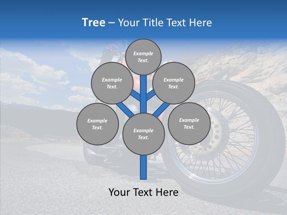Transport Transportation Motorbike PowerPoint Template