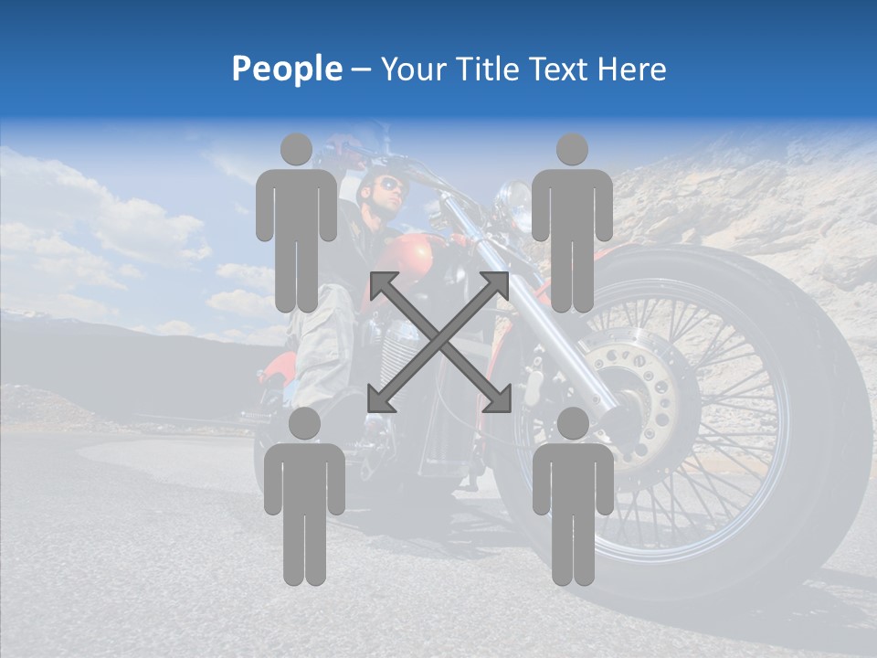 Transport Transportation Motorbike PowerPoint Template