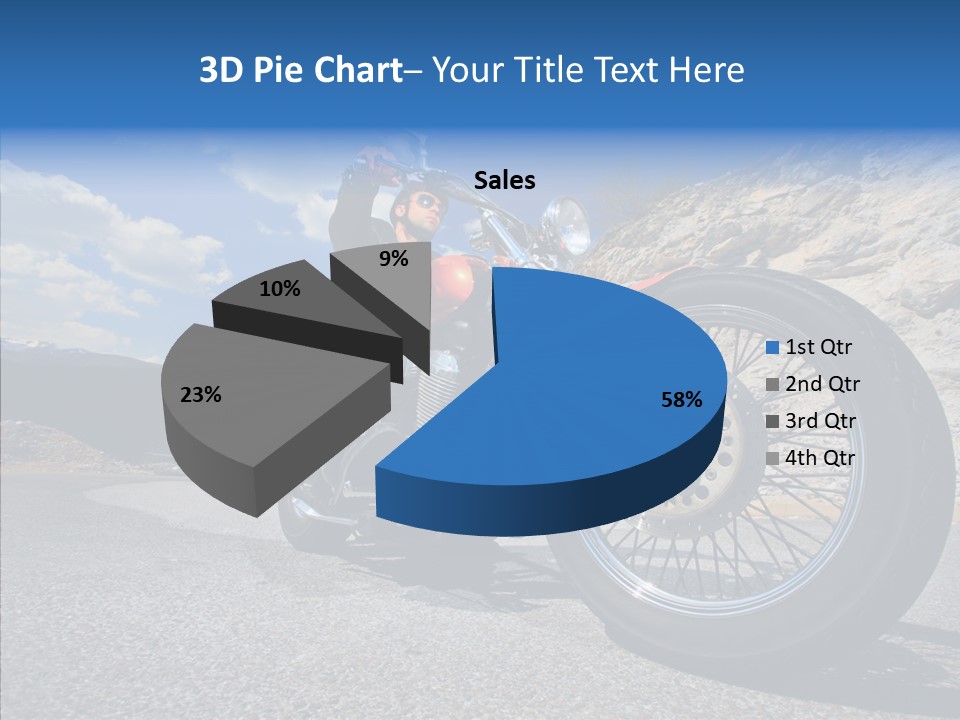 Transport Transportation Motorbike PowerPoint Template