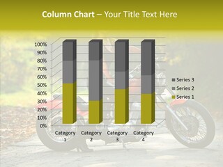 Biker Transportation Transport PowerPoint Template