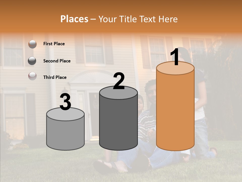 Asian Dad Middle School PowerPoint Template