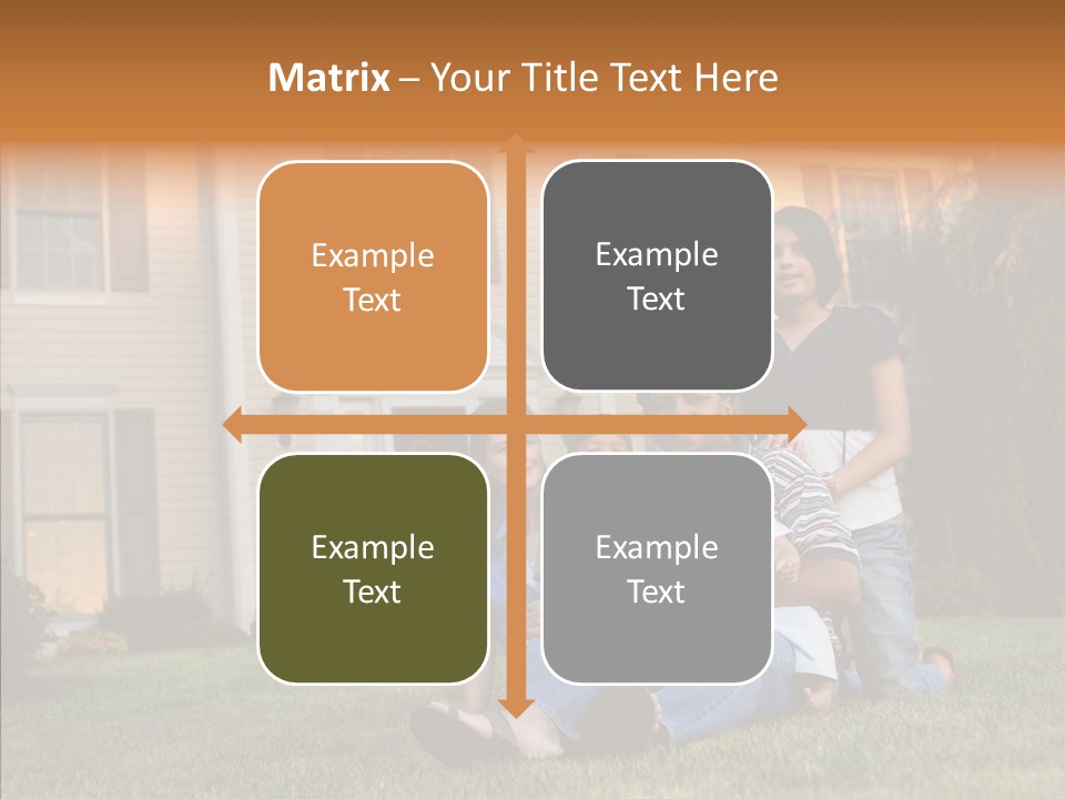 Asian Dad Middle School PowerPoint Template