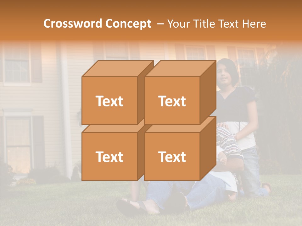 Asian Dad Middle School PowerPoint Template