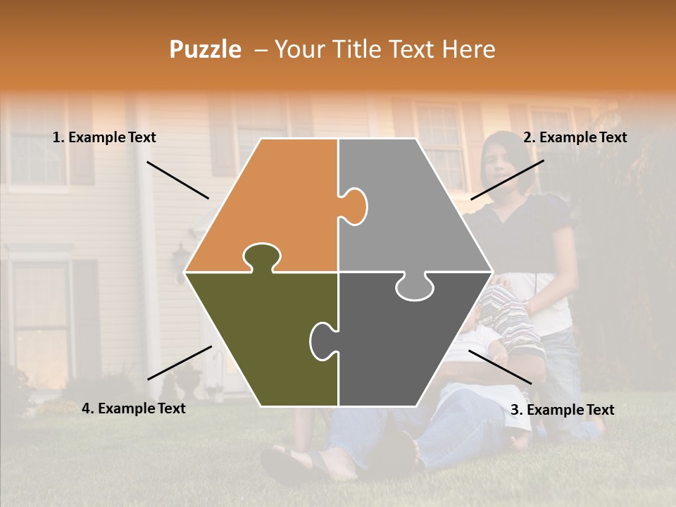 Asian Dad Middle School PowerPoint Template