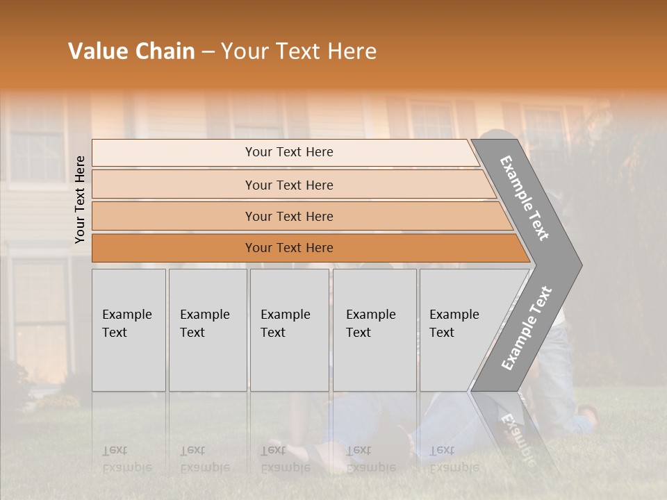 Asian Dad Middle School PowerPoint Template