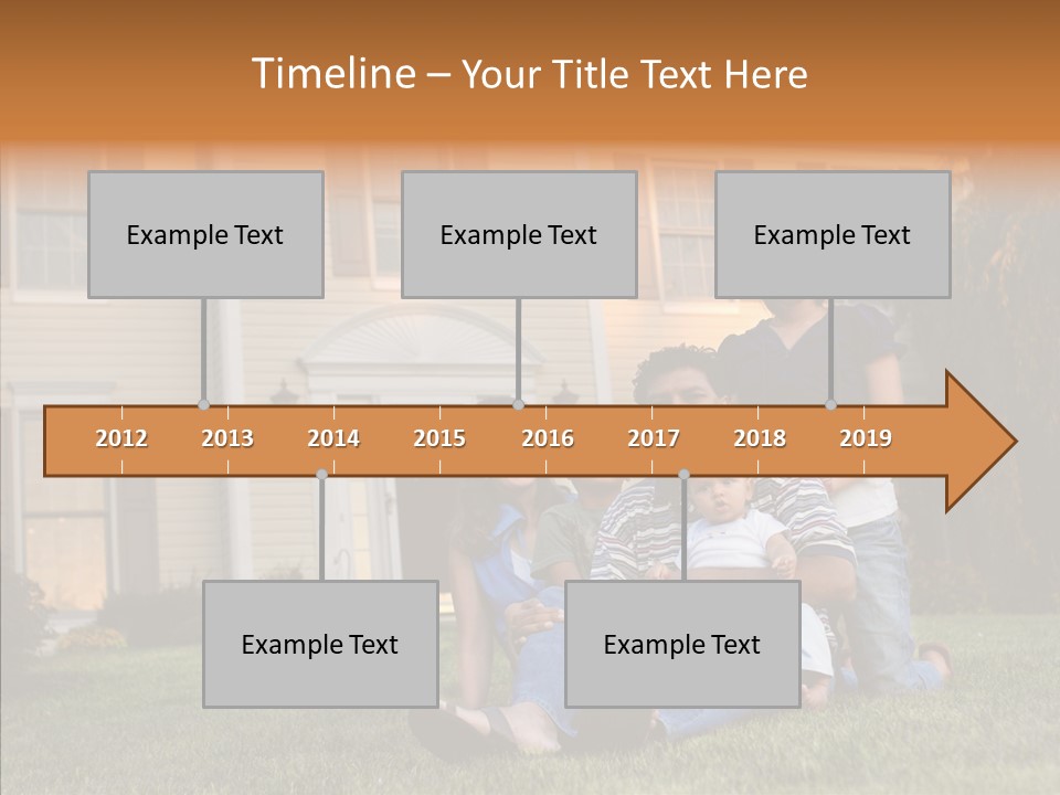 Asian Dad Middle School PowerPoint Template