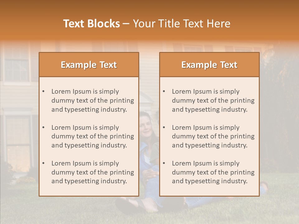 Asian Dad Middle School PowerPoint Template