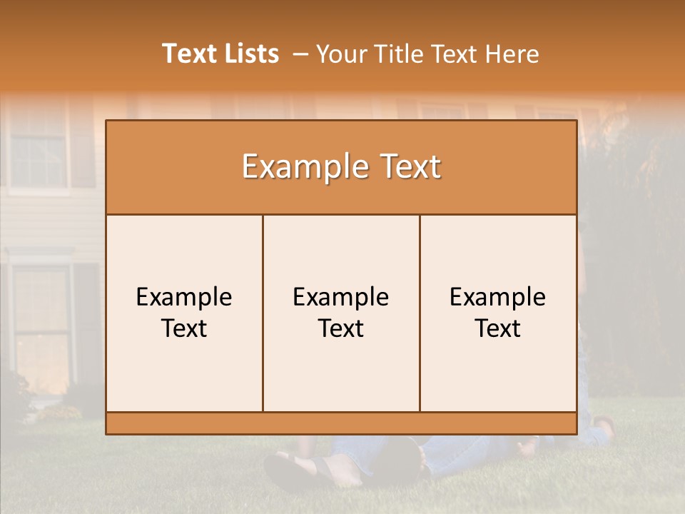 Asian Dad Middle School PowerPoint Template
