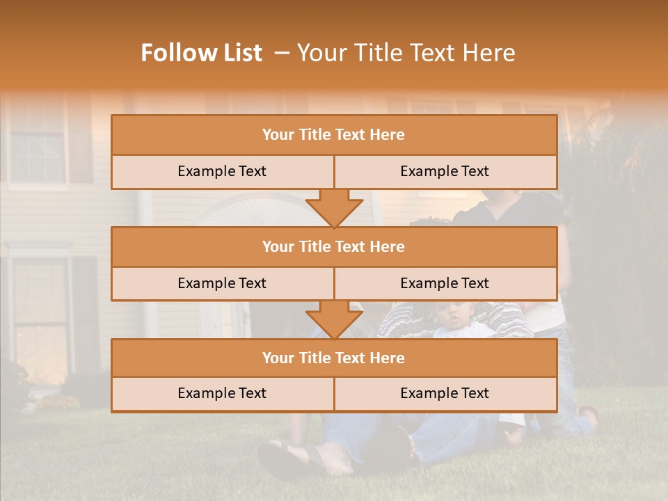 Asian Dad Middle School PowerPoint Template