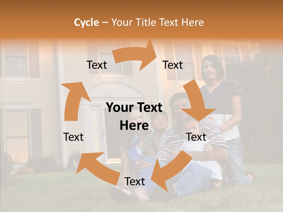 Asian Dad Middle School PowerPoint Template