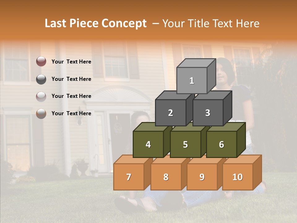 Asian Dad Middle School PowerPoint Template