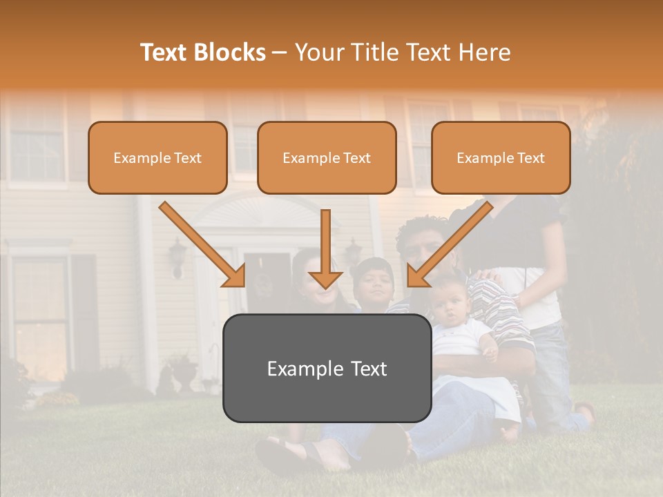 Asian Dad Middle School PowerPoint Template