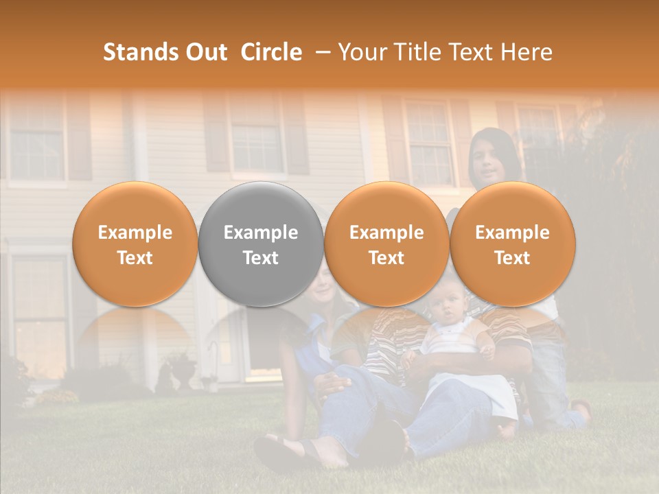 Asian Dad Middle School PowerPoint Template
