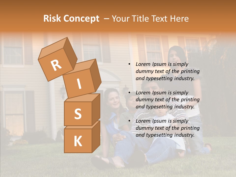 Asian Dad Middle School PowerPoint Template