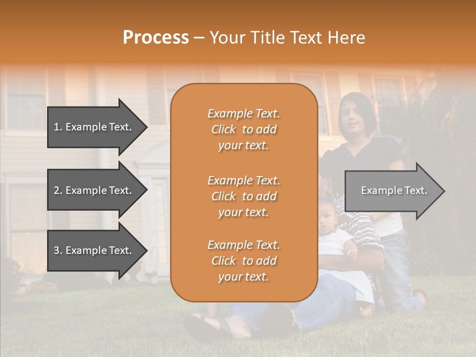 Asian Dad Middle School PowerPoint Template