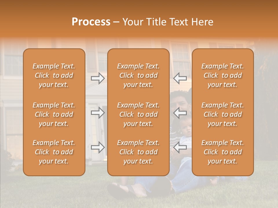 Asian Dad Middle School PowerPoint Template