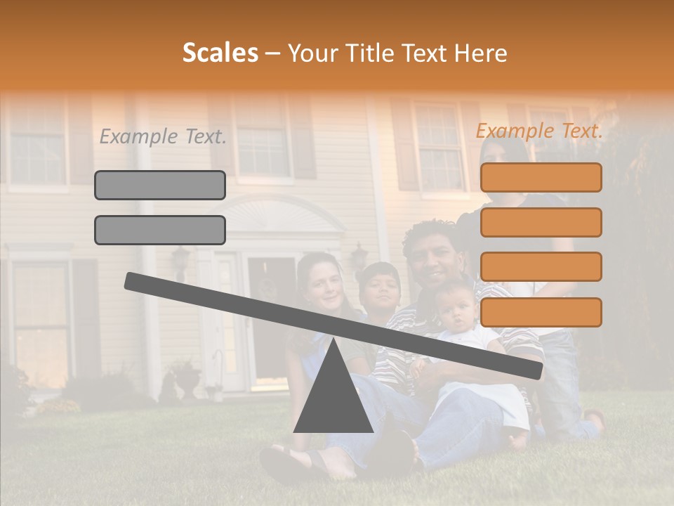 Asian Dad Middle School PowerPoint Template