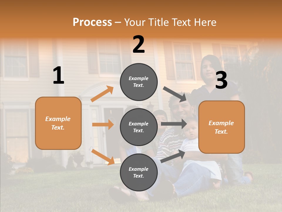 Asian Dad Middle School PowerPoint Template