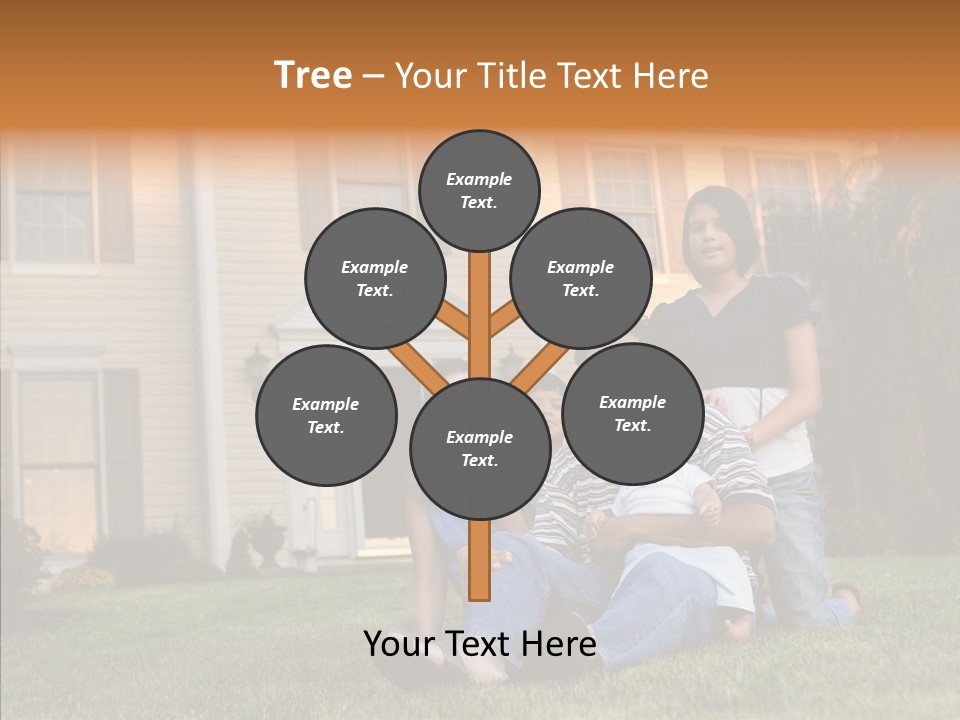 Asian Dad Middle School PowerPoint Template