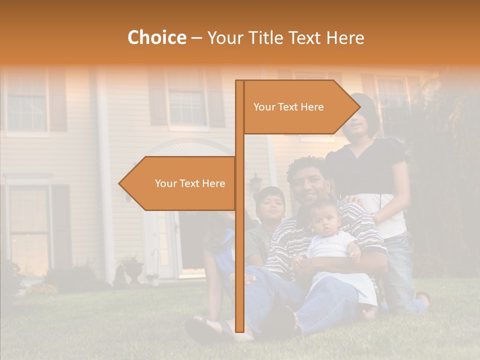 Asian Dad Middle School PowerPoint Template
