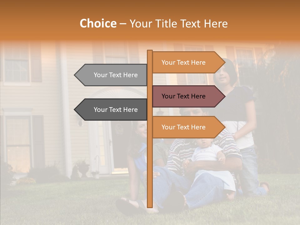 Asian Dad Middle School PowerPoint Template