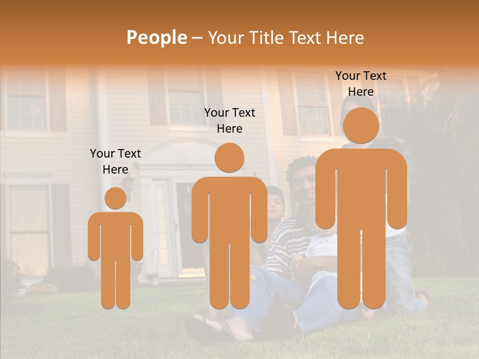 Asian Dad Middle School PowerPoint Template