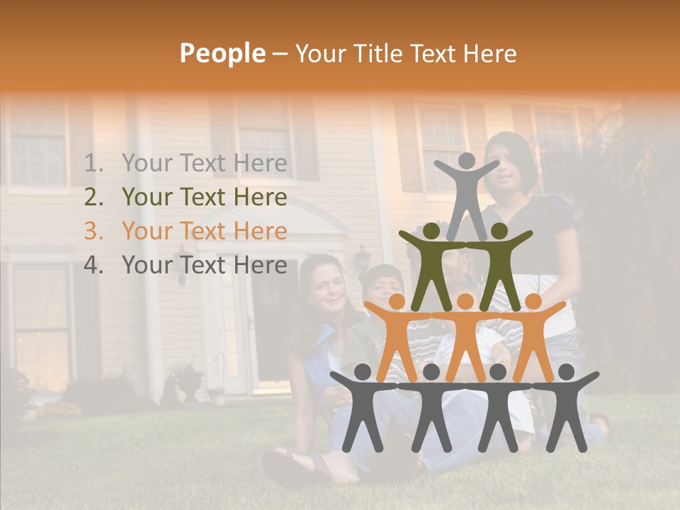 Asian Dad Middle School PowerPoint Template
