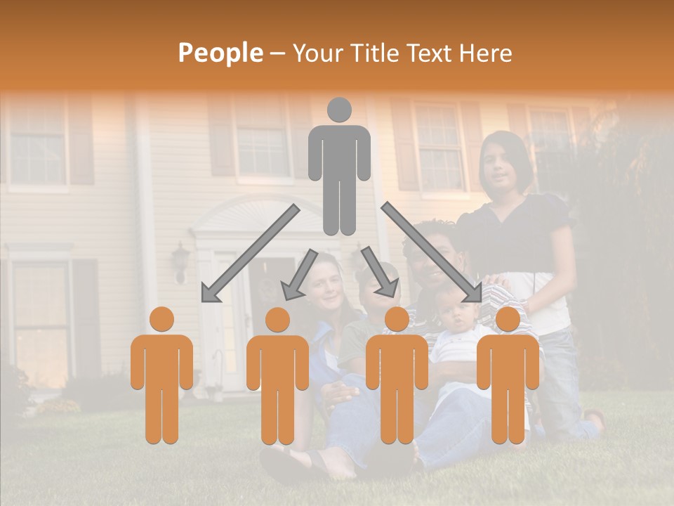 Asian Dad Middle School PowerPoint Template