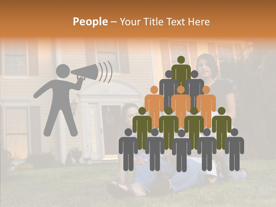 Asian Dad Middle School PowerPoint Template