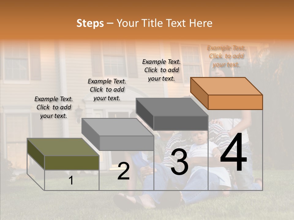 Asian Dad Middle School PowerPoint Template