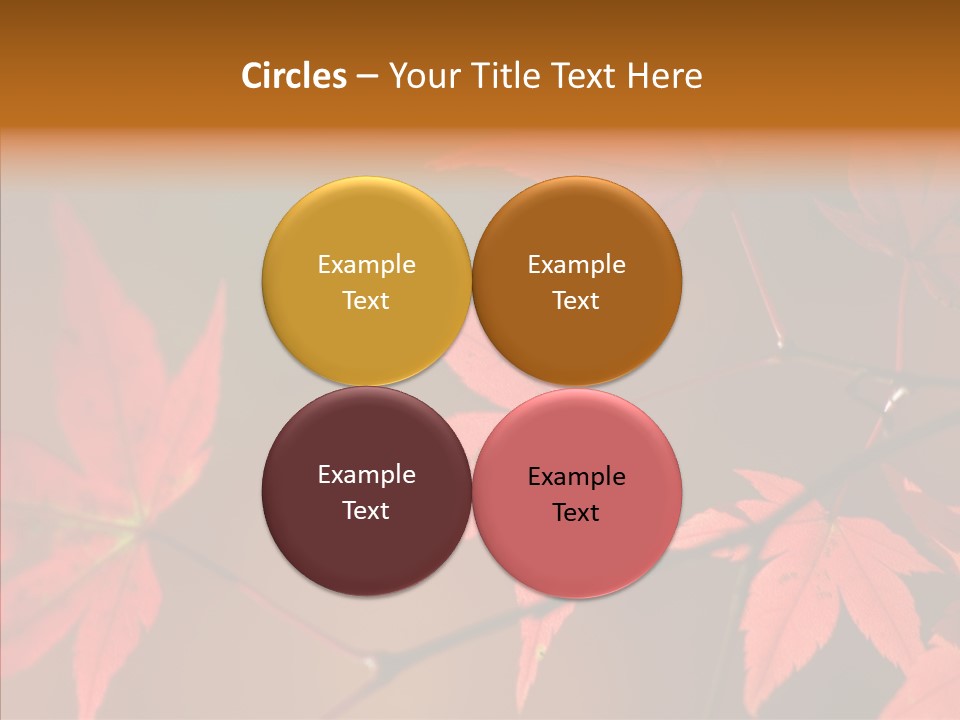 Background Red Transparent PowerPoint Template