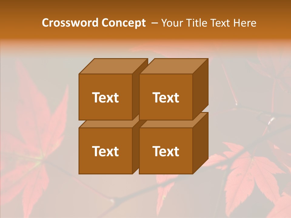 Background Red Transparent PowerPoint Template