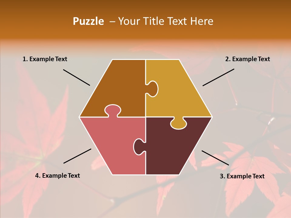 Background Red Transparent PowerPoint Template