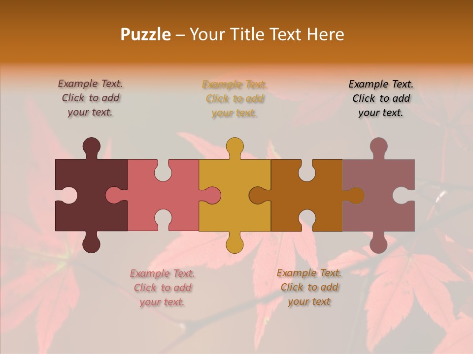 Background Red Transparent PowerPoint Template