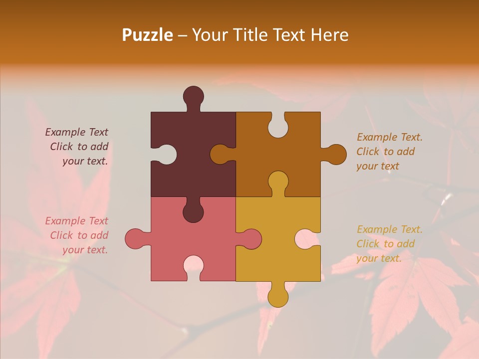 Background Red Transparent PowerPoint Template