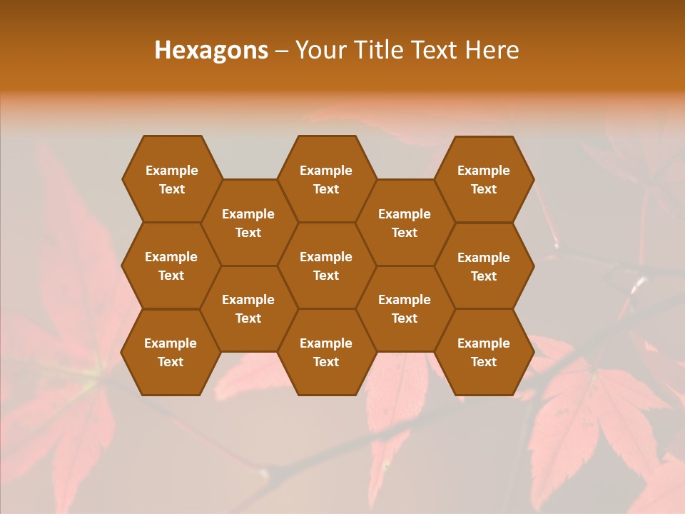 Background Red Transparent PowerPoint Template