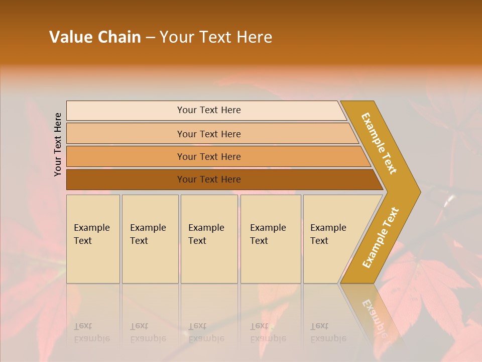 Background Red Transparent PowerPoint Template