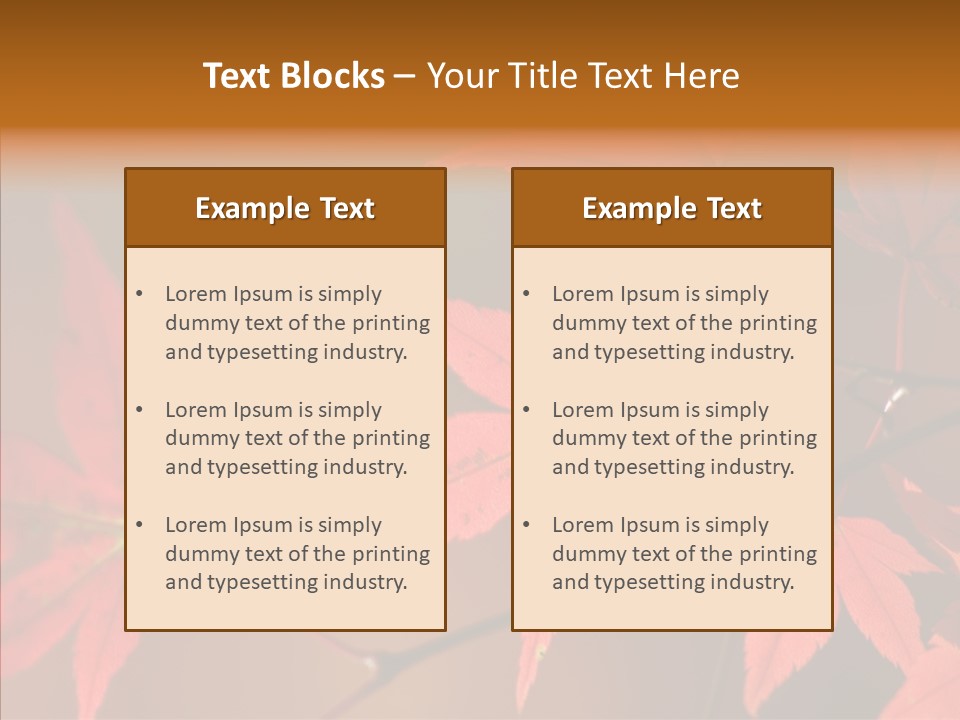 Background Red Transparent PowerPoint Template