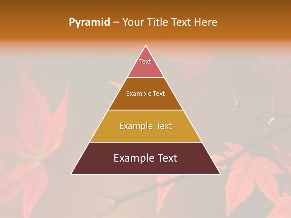 Background Red Transparent PowerPoint Template