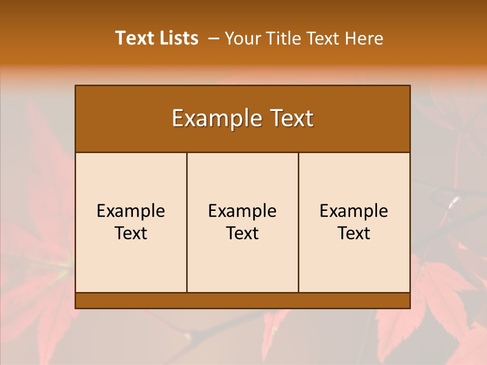 Background Red Transparent PowerPoint Template