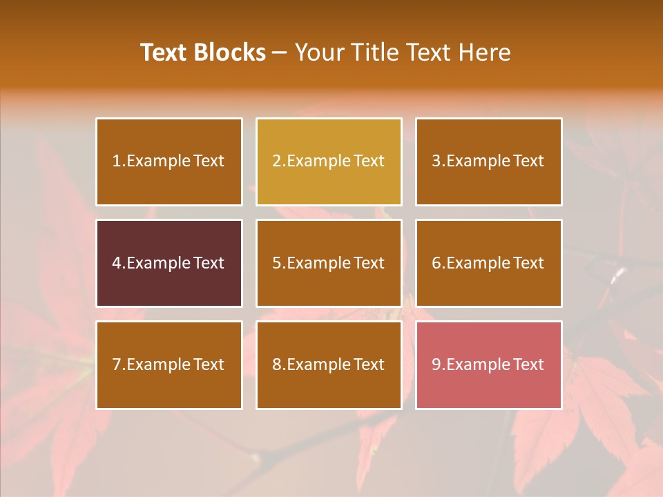 Background Red Transparent PowerPoint Template