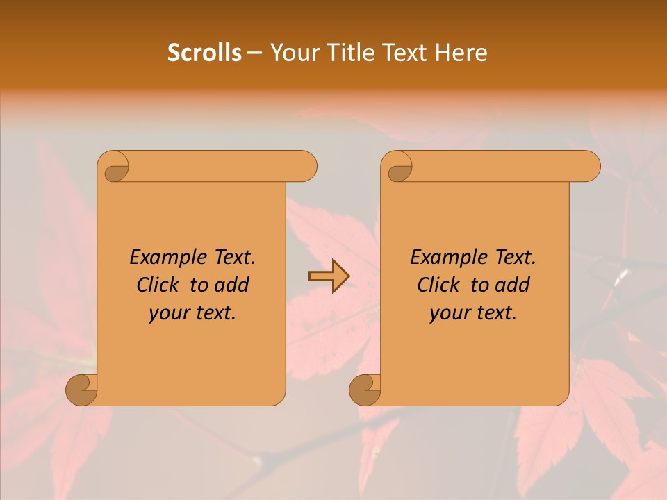 Background Red Transparent PowerPoint Template