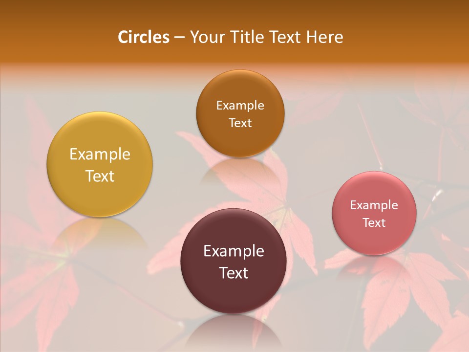 Background Red Transparent PowerPoint Template