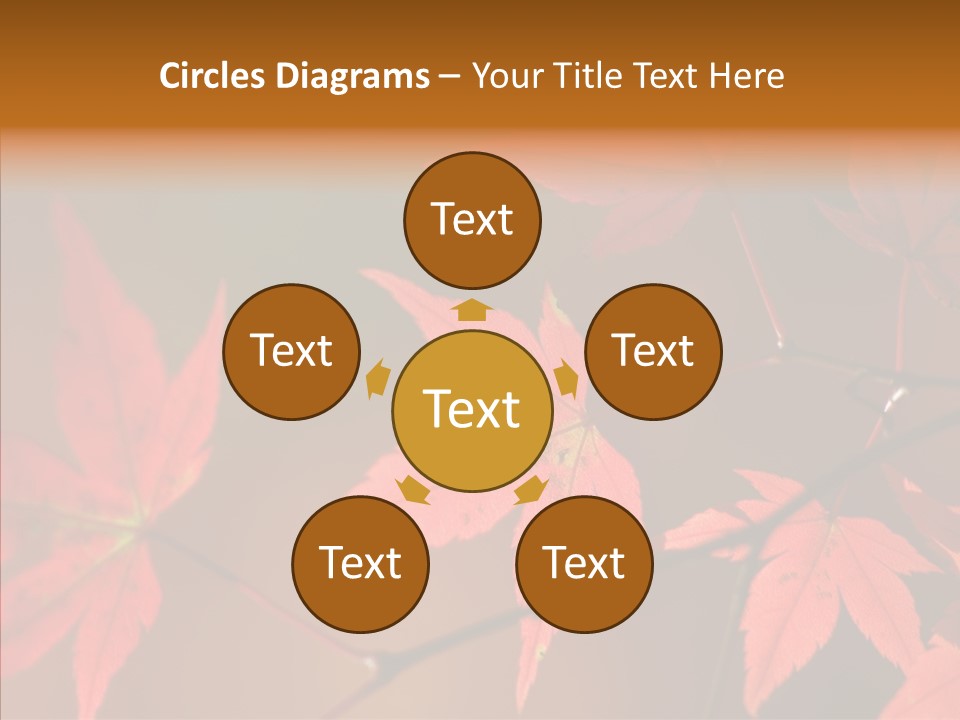 Background Red Transparent PowerPoint Template