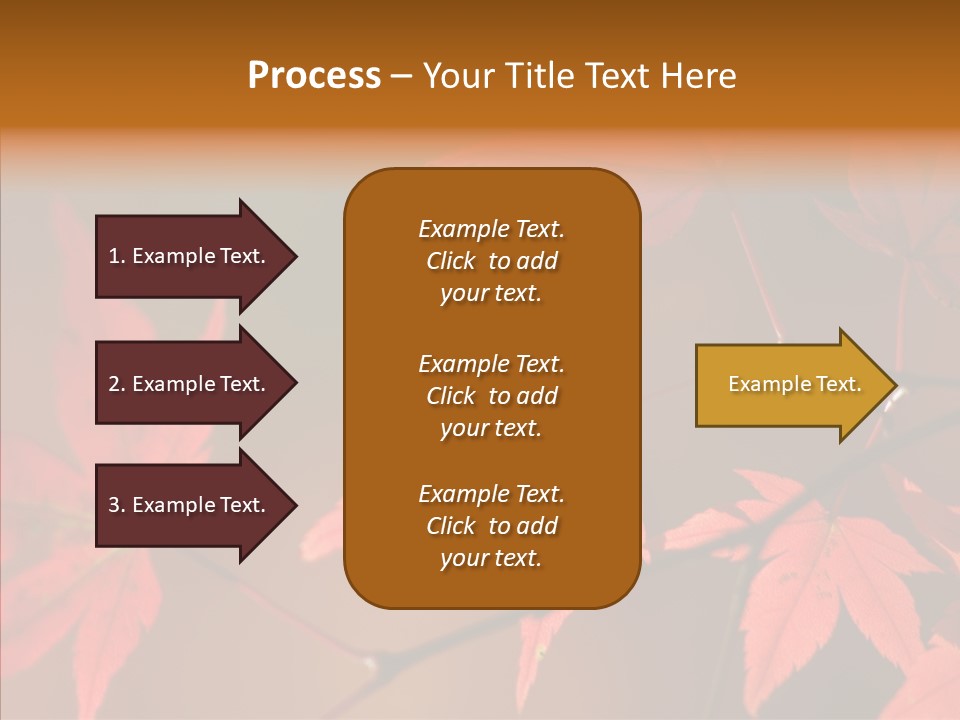 Background Red Transparent PowerPoint Template