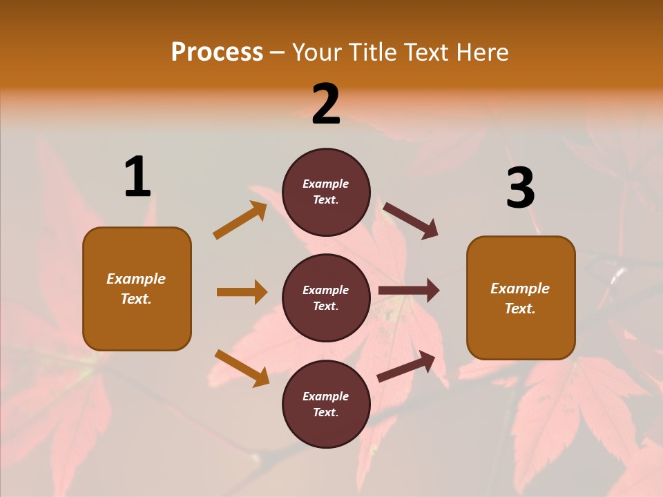 Background Red Transparent PowerPoint Template